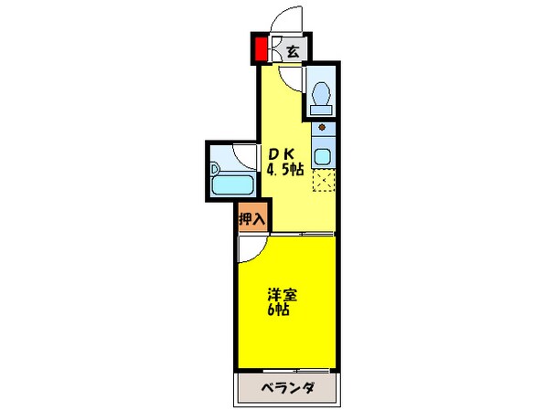 エオス舟入の物件間取画像